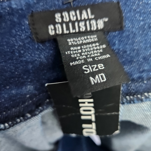 Blue Denim Skirt - Picture 6 of 7